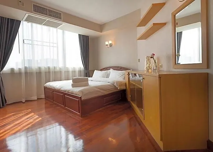 Spacious 2bd |free Wifi, 1min Bts, Mall, Jodd Fair 4*